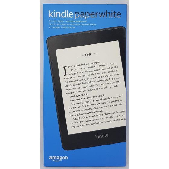 Amazon Kindle Paperwhite 2018 8GB mit Spezialangeboten, schwarz generalüberholt