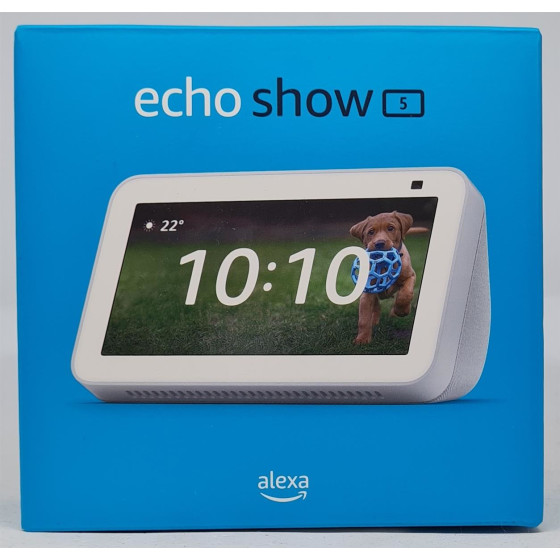 Amazon Echo Show 5, 2. Generation (2021) Smart Display mit Alexa, 2-MP-Kamera - Weiß