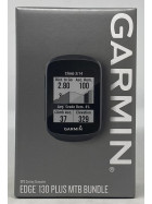 Garmin Edge 130 Plus MTB-Bundle GPS-Fahrradcomputer mit MTB-Halterung, 4,57 cm (1,8 Zoll) Display, Trainingspläne, Navigation, MTB-Werten, Telefonbenachrichtigungen, Schwarz