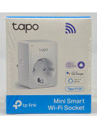 TP-Link Tapo P100 V1.2 WLAN-Steckdose, Amazon Alexa, Google Assistant, Alice, Weiß
