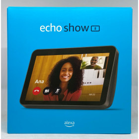 Amazon Echo Show 8 2. Generation (2021) HD-Smart Display mit Alexa und 13-MP-Kamera - Anthrazit