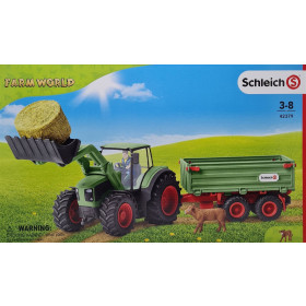 Schleich 42379 Farm World Spielset, Traktor mit...