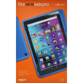 Amazon Fire HD 10 Kids Pro Tablet 25,6 cm (10,1 Zoll) Full HD Display (1080p), ab 6 Jahren, 32 GB Speicher, kindgerechte Hülle in Himmelblau