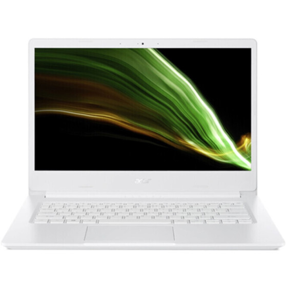 Acer Aspire 1 A114-61-S58J 35,6 cm (14 Zoll) Full HD Notebook, Qualcomm Snapdragon SC7180 Prozessor, 4 GB RAM, 64 GB eMMC, Adreno 618 GPU Grafik, Windows 10 S, QWERTZ - Weiß