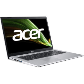 Acer Aspire 3 A317-33-C2NY 43,94 cm (17,3 Zoll) Full HD Notebook, Intel Celeron N5100 Prozessor, 8 GB RAM, 256 GB SSD, Intel UHD Graphics, Windows 10 Home, QWERTZ - Silber