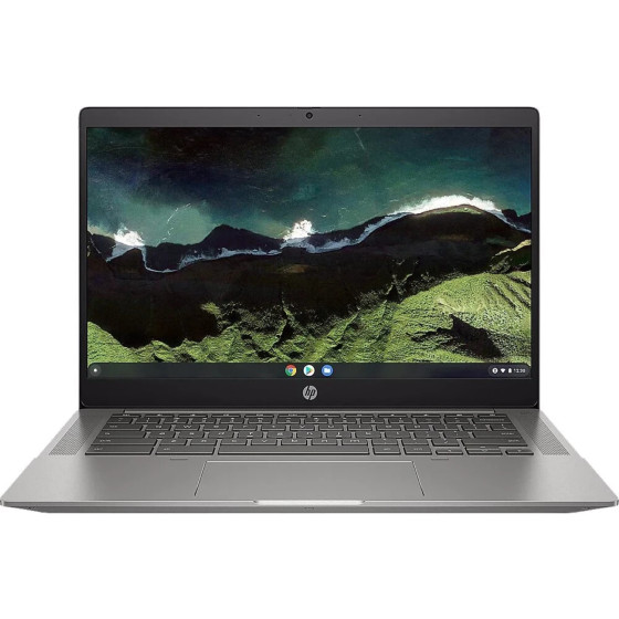 HP Chromebook 14b 14b-nb0415ng 35,56cm (14") Full HD Chromebook, Intel Pentium 7505, 4 GB RAM, 64 GB SSD, Intel UHD Graphics, Chrome OS, QWERTZ Grau