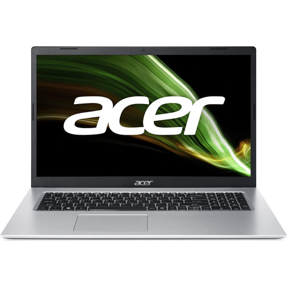 Acer Aspire 3 A317-53-36CA 43,94 cm (17,3 Zoll) Full HD Notebook, Intel Core i3-1115G4 Prozessor, 8 GB RAM, 512 GB SSD, Intel UHD Graphics, Windows 10 Home, QWERTZ - Silber