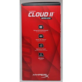 HyperX Cloud II Wireless Over-ear Gaming Headset,...