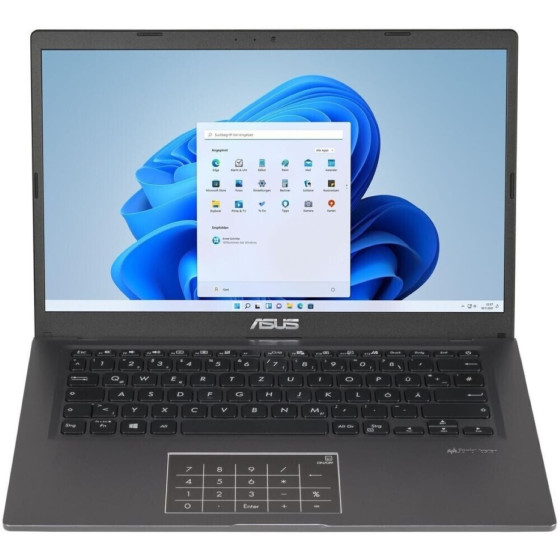 ASUS F415EA-EK115W 35.5 cm (14.0") Full HD Notebook, Intel Core i5-1135G7, 8 GB RAM, 512 GB SSD, Windows 11 Home, QWERTZ Grau