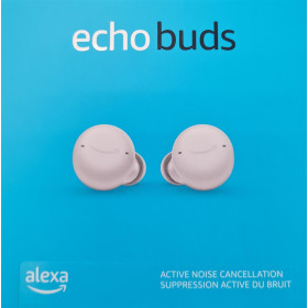 Amazon Echo Buds 2. Gen. Kabellose Ohrhörer, aktive Geräuschunterdrückung, Alexa - Weiß