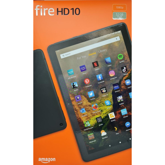 Amazon Fire HD 10 Tablet (2021) Full HD Display, 32 GB, Octa-Core, 3 GB RAM, mit Spezialangeboten, Olivgrün