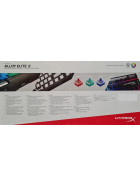 HyperX Alloy Elite 2 mechanische Gaming Tastatur HyperX Red Switches Linear QWERTZ (DE-Layout) - Schwarz
