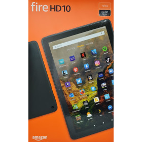 Amazon Fire HD 10 Tablet (2021) Full HD Display, 64 GB, Octa-Core, 3 GB RAM, ohne Spezialangebote, Schwarz