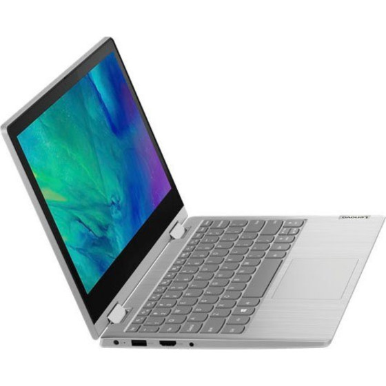 Lenovo IdeaPad Flex 3 11IGL05 82B2005JGE 29,46 cm (11,6") Full HD Touchscreen Convertible-Notebook, Intel Celeron N4020, 4GB RAM, 128 GB SSD, Windows 11 Home, QWERTZ Grau