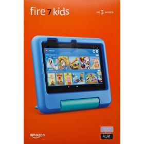 Amazon Fire 7 Kids Edition-Tablet (2022) 17,7 cm (7 Zoll) Display, 32 GB, violette kindgerechte Hülle mit Ständer