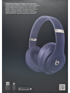 Beats Studio3 Over-Ear Bluetooth Kopfhörer mit Aktivem Noise-Cancelling - Blau