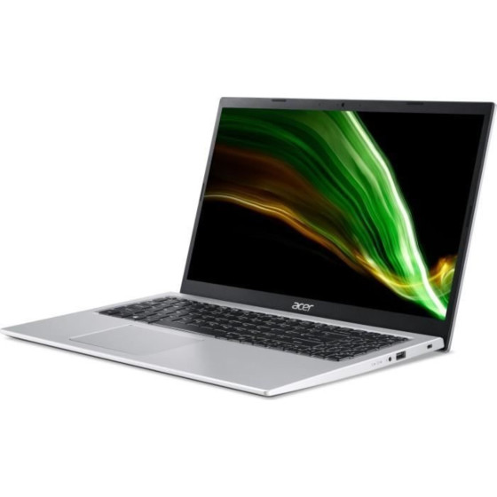 Acer Aspire 3 A315-35-P5JU 39.6 cm (15.6") Full HD Notebook, Intel Pentium N6000, 8GB Ram, 512GB SSD, Windows 11 Home, QWERTZ Silber