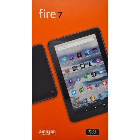 Amazon Fire 7 Tablet (2022) 17,78cm (7 Zoll) Display, 32 GB, Quad-Core, 2 GB RAM, mit Spezialangeboten - Schwarz