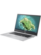 ASUS Chromebook CX1700CKA-BX0034 43,94cm (17,3 Zoll) HD+ Chromebook, Intel Celeron N4500, 4GB RAM, 64G eMMC, ChromeOS, QWERTZ - Silber