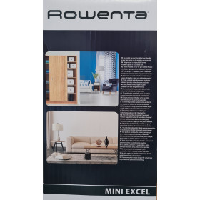 Rowenta SO9261 Mini Excel Keramik Heizlüfter, 1800 Watt, Silence-Modus, für ca. 25 m² - Schwarz