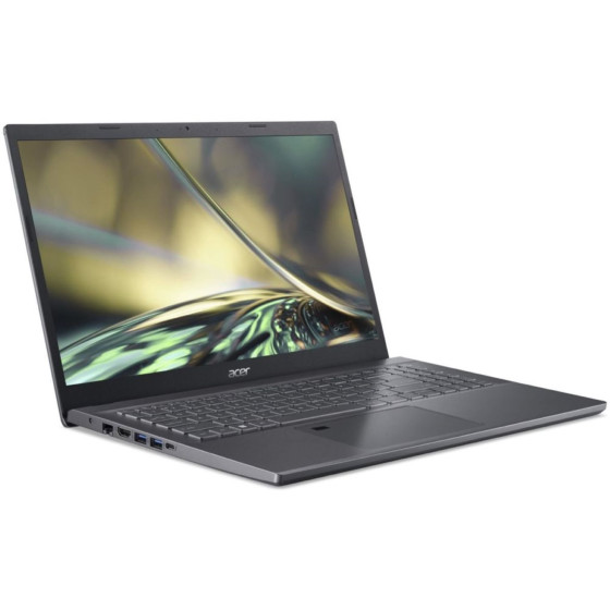Acer Aspire 5 A515-57-50AA  39.62 cm (15.6") QHD IPS Notebook, Intel i5-1235U, 16GB RAM, 512GB SSD, Intel Iris Xe, Windows 11, QWERTZ Grau