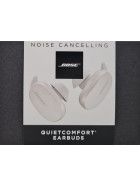 Bose QuietComfort Earbuds kabellose Noise Cancelling Bluetooth In-Ear Kopfhörer, Earbuds, Geräuschunterdrückung, Ladecase - Weiß