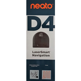 Neato D4 945-0343 Botvac Connected D450 Staubsaugerroboter, App, Alexa, schwarz
