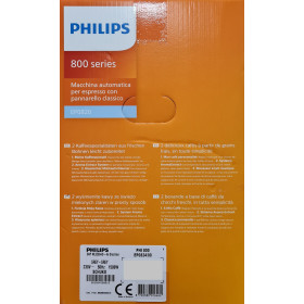 Philips EP0824/00 Kaffeevollautomat 800 Series mit klassischem Milchaufschäumer - Grau