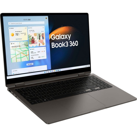 Samsung Galaxy Book3 360 NP750QFG-KA3DE 39,6 cm (15,6") Full HD Notebook, i5 1340P, 8 GB RAM, 512 GB SSD, Windows 11 Home, QWERTZ Grau