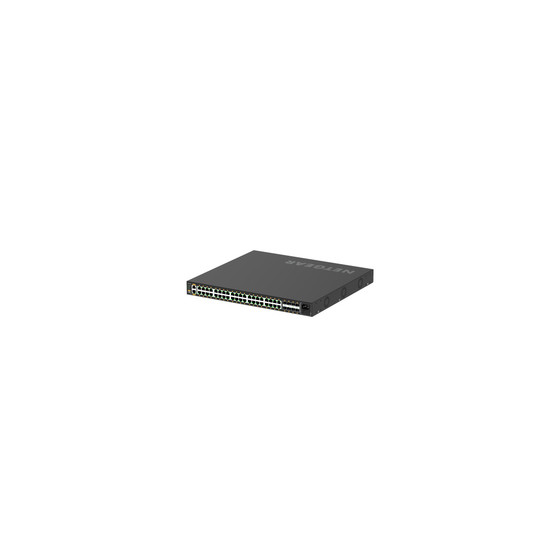 Netgear GSM4248P-100EUS - Managed - L2/L3/L4 - Gigabit Ethernet (10/100/1000) - Power over Ethernet (PoE) - Rack-Einbau