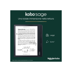Kobo Rakuten Kobo Sage - 20,3 cm (8 Zoll) - E Ink Carta -...
