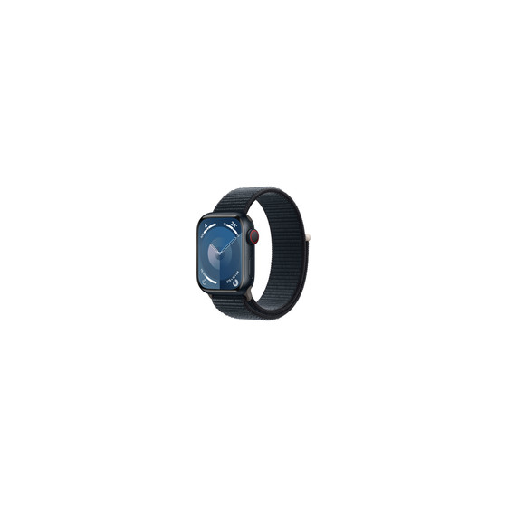 Apple Watch 9 Cell 41mm Alu Mitternacht Sport Loop