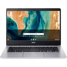 Acer Chromebook 314 CB314-2H NX.AWFEG.006 35.6 cm (14") Full HD Notebook, Kompanio 500 MT8183, 4 GB RAM, 128 GB eMMC, Chrome OS, Silber QWERTZ
