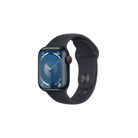 Apple Watch Series 9 Alu 41 mm GPS+ Cellular Mitternacht...
