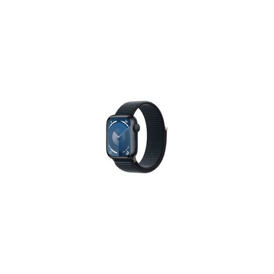 Apple Watch 9 GPS 41mm Alu Mitternacht Sport Loop
