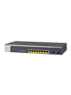 Netgear GS510TPP - Managed - L2/L3/L4 - Gigabit Ethernet (10/100/1000) - Vollduplex - Power over Ethernet (PoE) - Rack-Einbau