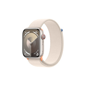 Apple Watch 9 Cell 45mm Alu Polarstern Sport Loop