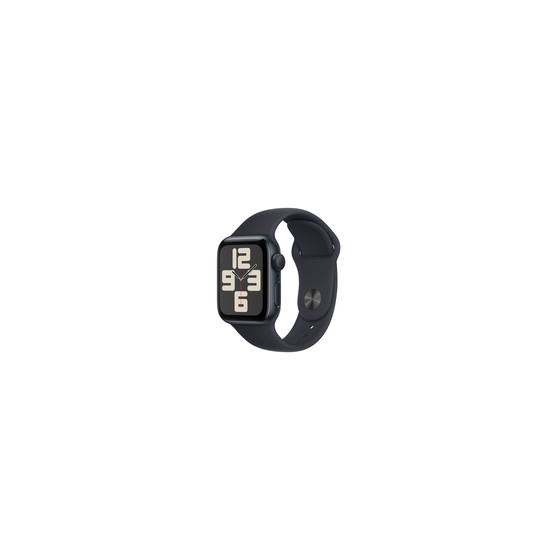 Apple Watch SE 40mm 2022 Midnight Alu Case black Sports Band S/M EU