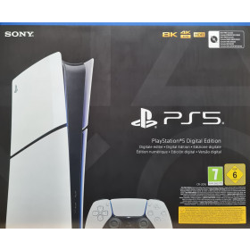 Sony Playstation 5 Slim Digital-Edition 9577294 CFI-2016 Spielekonsole 4K HDR 1TB SSD - Weiß