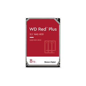 WD 8TB RED PLUS 256MB CMR 3.5IN SATA 6GB/S 5640RPM -...