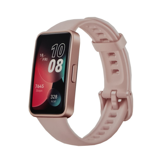 Huawei Band 8 Fitnesstracker, Bluetooth, Silikon-Armband - Sakura Pink