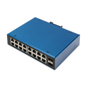 DIGITUS 16 Port Gigabit Ethernet Netzwerk Switch,...