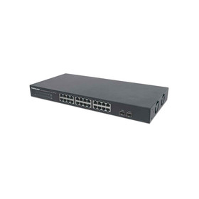 Intellinet 24-Port Gigabit Ethernet Switch with 2 SFP...