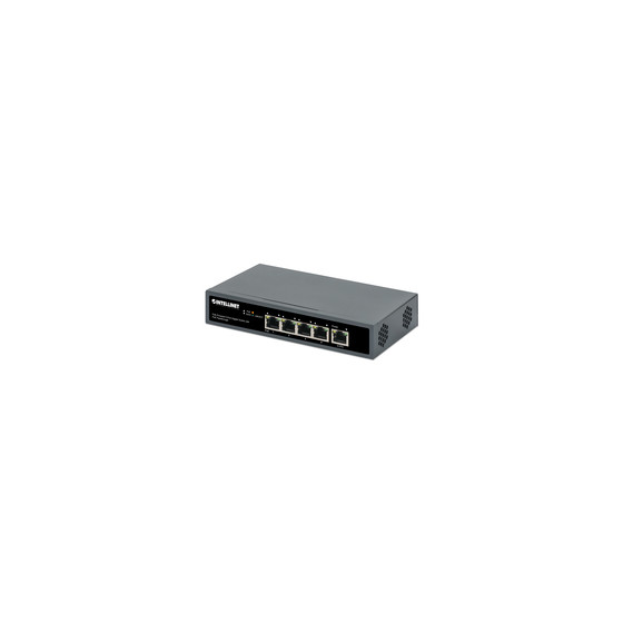 Intellinet 4-Port Gigabit+1GE PD High PoE Switch - Switch - 1 Gbps