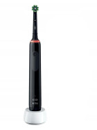 Oral-B Pro3 3400N Black, 2x Cross Action Aufsatz, Black Edition