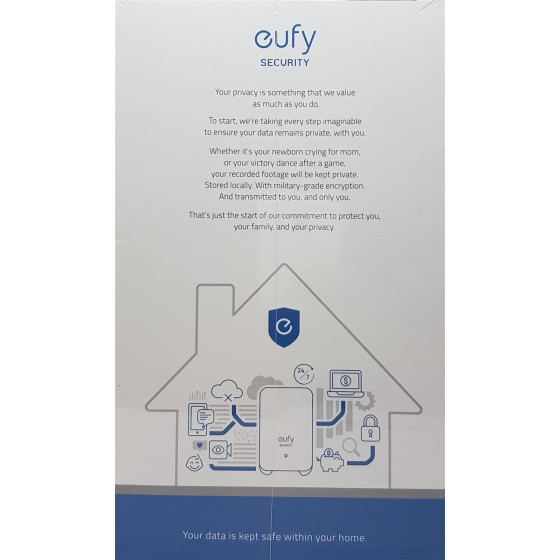 Anker eufy Security eufyCam 2C kabelloses Sicherheitssystem, Doppel-Kamera-Set, 1080p, Nachtsicht, Weiß