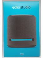 Amazon Echo Studio Smarter High Fidelity Lautsprecher mit 3D-Audio, Alexa Sprachsteuerung, Schwarz