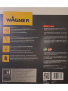 Wagner W 690 FLEXiO Farbsprühsystem für Dispersions-/Latexfarben, Lacke & Lasuren im Innen- & Außenbereich, Behälter 1800 ml/800 ml, Schlauch 3,5 m