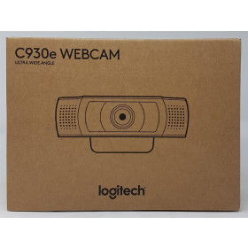 Logitech C930e Full HD Webcam, 30fps, 90° FOV, 4x Zoom - Schwarz