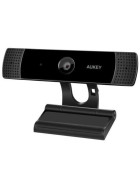 AUKEY Webcam 1080p Full HD mit Stereo-Mikrofon, Web-Kamera für Videochat und Aufnahme, kompatibel mit Windows, Mac und Android
